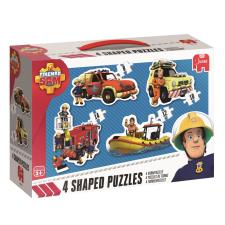 Fireman Sam 4 in 1 Shaped Jigsaw Puzzles